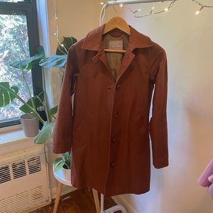 Everlane Mac Coat in Orange size 00